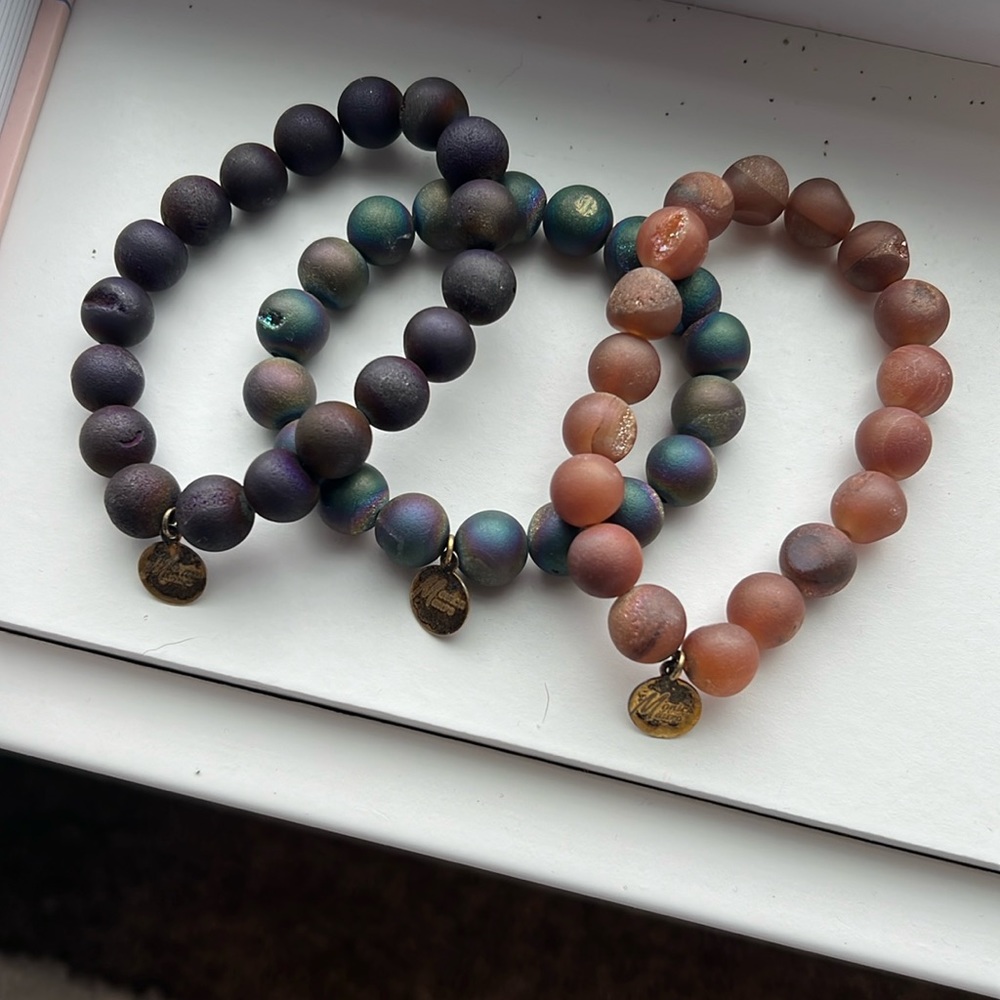 Monica Mauro set of bracelets!